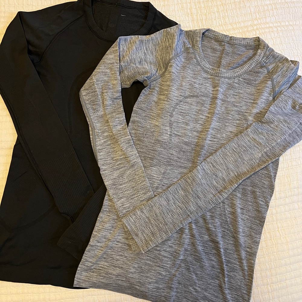 Set of 2 Lululemon Swiftly Tech Long Sleeves
